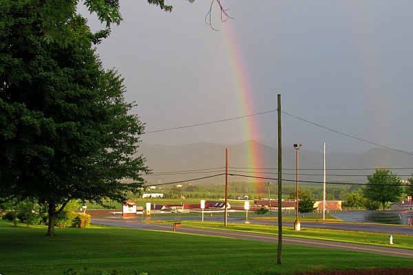 rainbow at McGaheysville VA