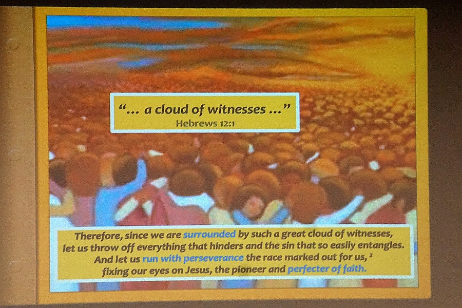 Bible: great cloud of witnesses