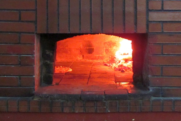 wood-fired pizza oven in Albania